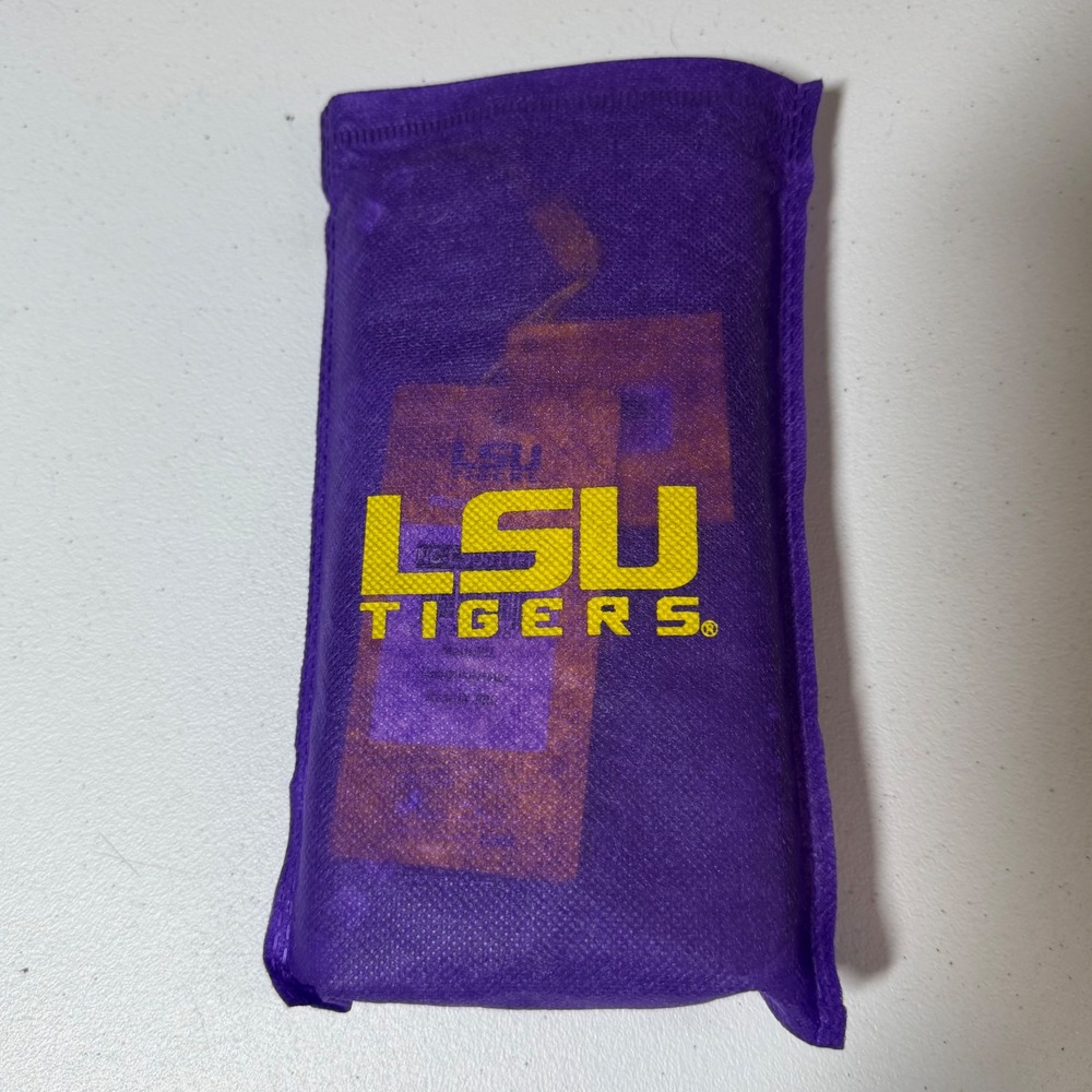 Montana West LSU Tigers Wallet Faux Leather Paisley Zip Around Gameday Fan Gear